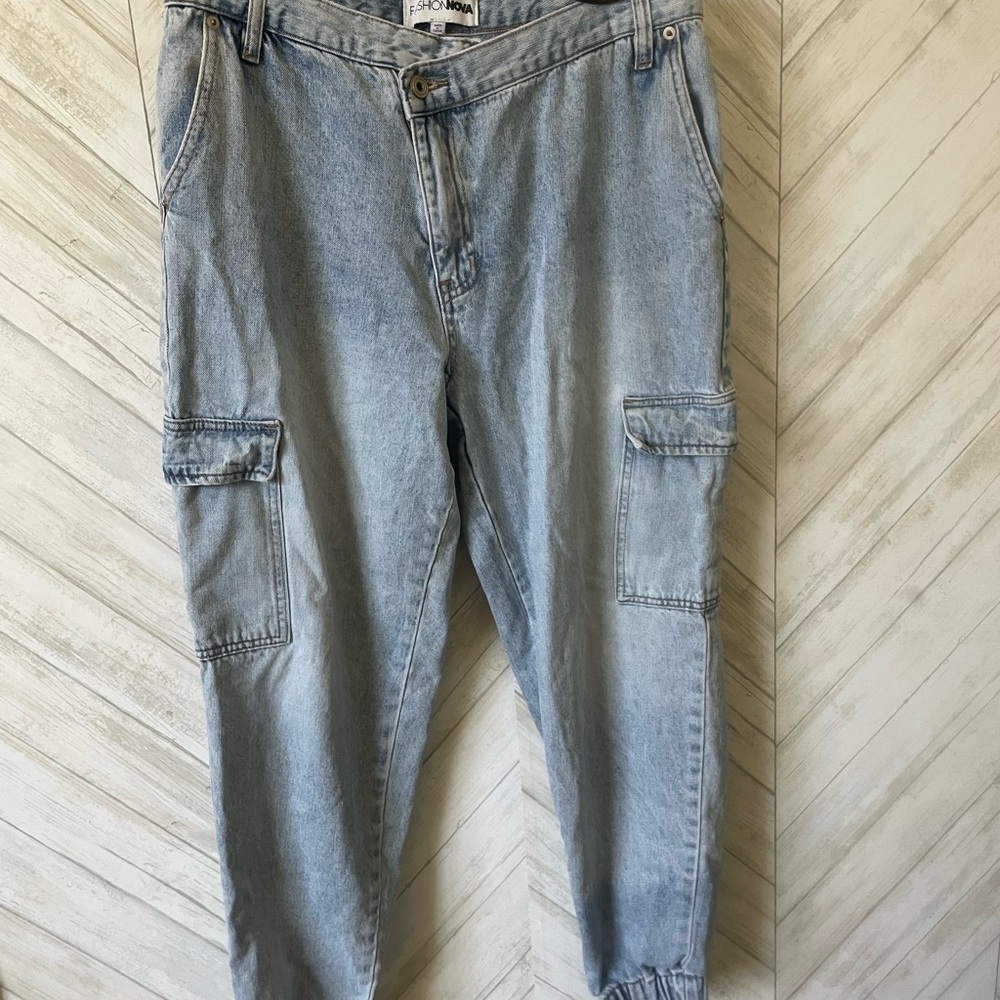 Fashion Nova Cargo Jeans